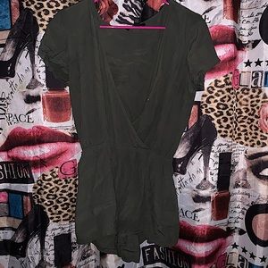 Green romper